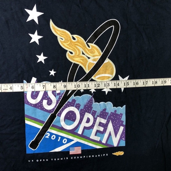 VINTAGE USTA 2010 U.S. OPEN CHAMPIONSHIPS SHIRT - Picture 5 of 7